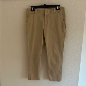 Banana Republic Tan cropped Pants